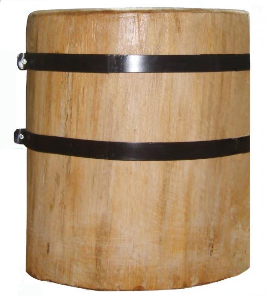 Колода для рубки мяса буковая высота -100 см диаметр -67-80 см